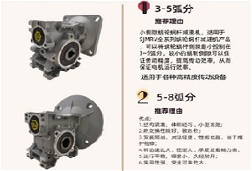 小側(cè)隙、高精度的蝸輪減速機(jī)這么選？有什么特點(diǎn)？